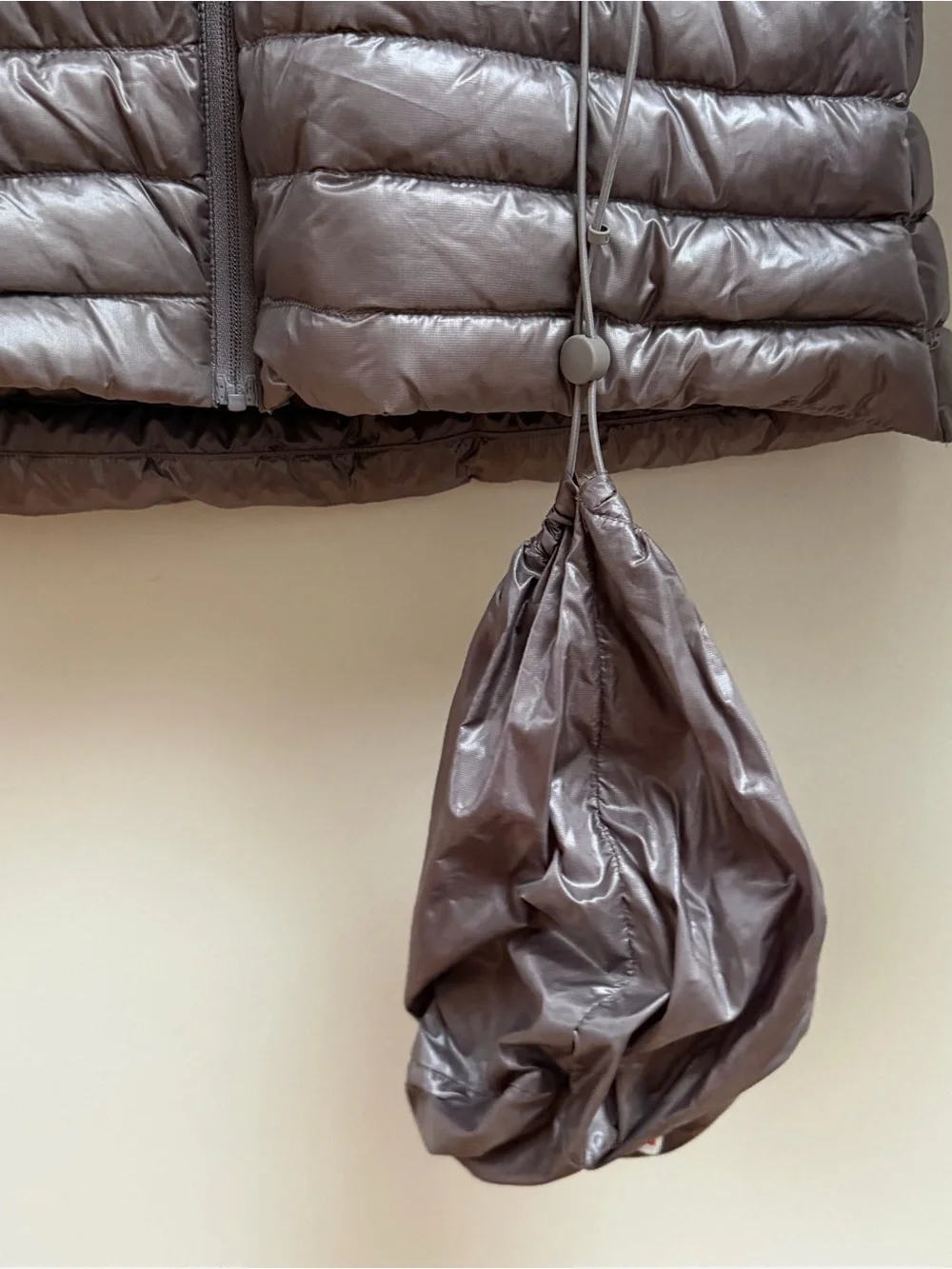 Lululemon Pack it Down Lunar Rock Shine Jacket